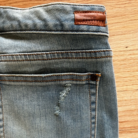 Worn once!Like new!Sundance jeans,Magnolia fit w/lace & stitching details, Sz 27 - Picture 3 of 16